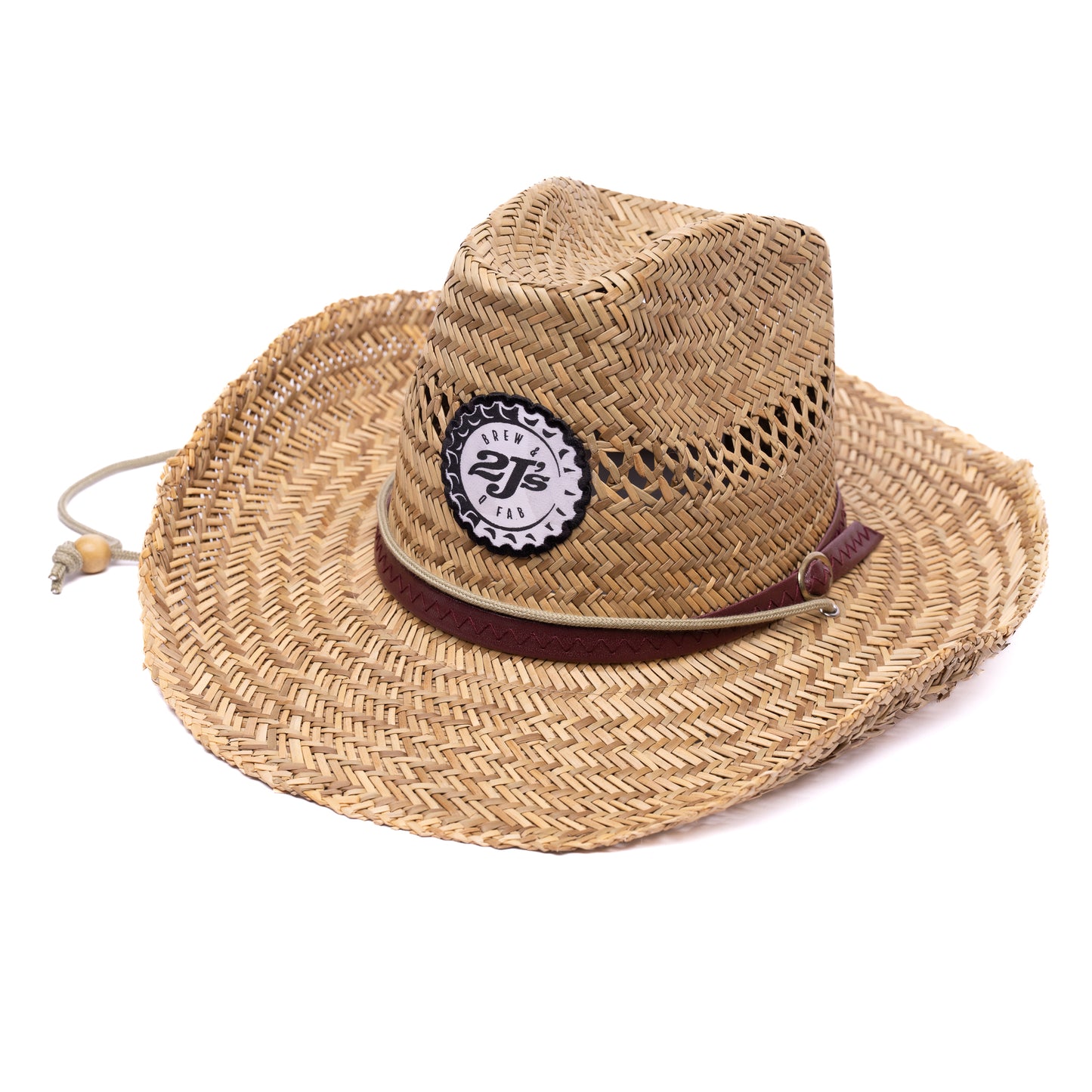 2J's Straw Cowboy Hat