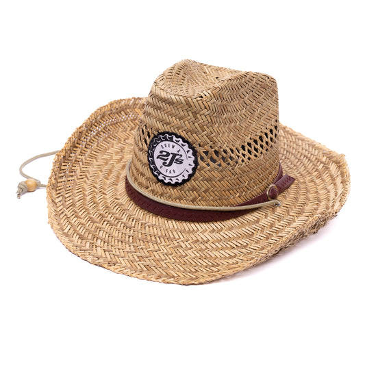 2J's Straw Cowboy Hat